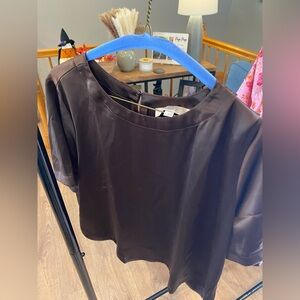 LOFT Dark Brown Women's Blouse